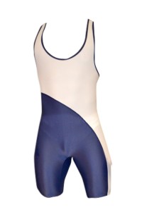 SKTF016 slanting piece wrestling suit fitness stretch tights weight training suit factory shop 90% polyester + 10% Lycra a head male swimsuit